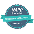 Andrea Walker, Smartly Organized - Napo Specialist, Residential Organizing