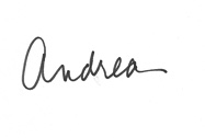 Andrea Handwritten Signature