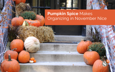 Pumpkin Spice Makes Organizing in November Nice