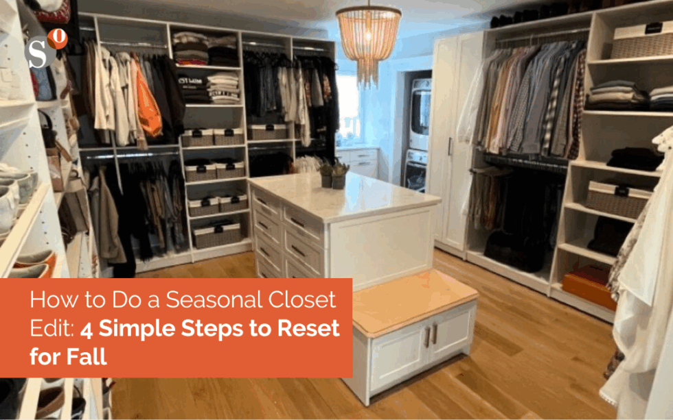 How to Do a Seasonal Closet Edit: 4 Simple Steps to Reset for Fall ...